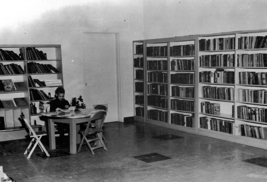 old library