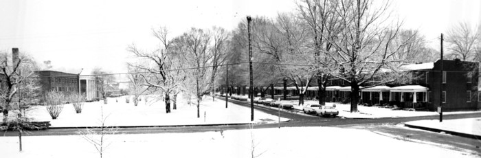 apartments in snow
