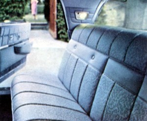 back seat