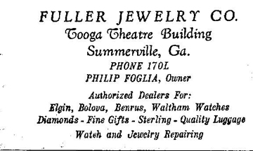 fuller's business card