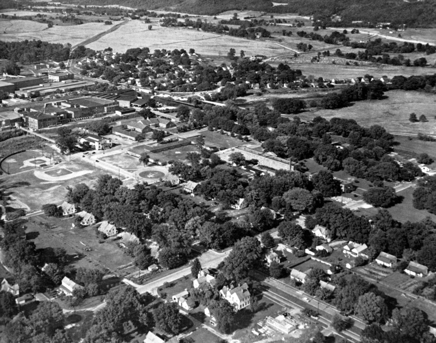 aerial view